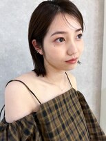 オブジェ シエル(obje't ciel)&nbsp;【obje't ciel】chocolate brown×bob【暮石　唯】