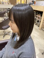 デザイニングヘアードゥ(designing hair Deux)&nbsp;レディースレイヤーカット【レイヤーカット/セミロング/ツヤ髪】