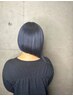 ワンメイクシングルフルカラー＋クイックトリートメント＋カット