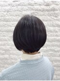 前下がり×ショートボブ