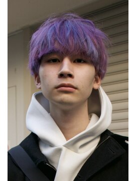 ヘアカロン 熊本本店(Hair CALON) メンズダブルカラーブリーチデザイン熊本下通