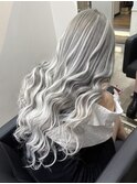 ギャルホワイトメッシュ