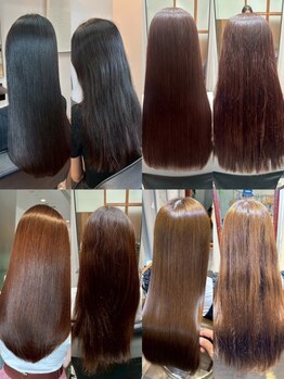 ムード(MOOD,)の写真/【理想に合わせたストレートスタイル*】髪ダメージにお悩みの方も、思わず触れたくなるような質感に*[銀座]