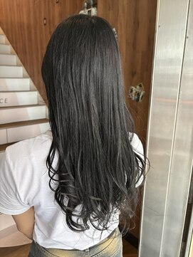 アヴァンス 天王寺店(AVANCE.) ブルーブラック×透明感カラー