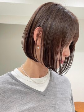 セイントローレン バイ ジルブラン(St.Lauren by JIL BLAN) ハイライトバレイヤージュダブルカラーショートカット