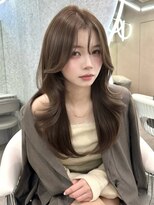 グロー オオミヤ アネックス 大宮(GLROW OMIYA ANNEX) ★ベージュ グレージュ レイヤーカット くびれ巻き