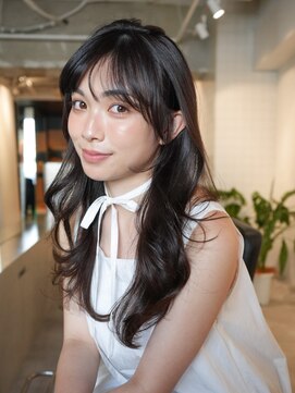 ラヴィズム 長岡店(LUVISM) ◎韓国ヘアー顔周りレイヤーダブルカラーおくれ毛前髪長岡/新潟