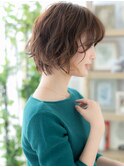 イヤリングカラー小顔抜け感エアウェーブパーマA4大宮20代30代