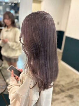 ヘアーブレイス(hair brace) 千葉駅/着物ヘア/大人ガーリー/ダークアッシュ/似合わせカット