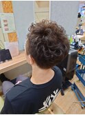 トレンドカラー×スパイキー清潔感ナチュラル