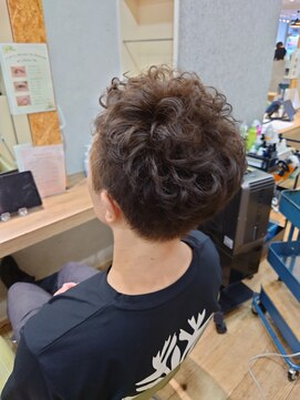 ブロッサム 東中野店 トレンドカラー×スパイキー清潔感ナチュラル