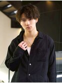 ニュアンスパーマ/波巻きツイストスパイラル[新宿/メンズ/men's]