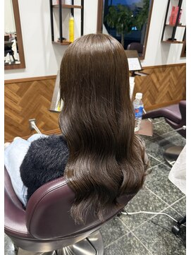 アートラッシュ 多摩センター店(ART RUSH) 初カラーでもできる!透明感たっぷりのオリーブブラウン