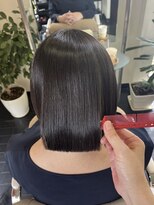 シュブデザイン クレイル 黒磯店 艶髪 ストレート