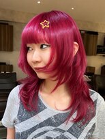 フェイス 石川町 (FACE) 推しカラー感たっぷり!艶感マゼンタヘア特集