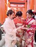 《京都振袖プラン》高品質振袖レンタル+着付+小物+ヘアセット 22000