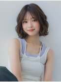 【Un ami】ゆるふわお洒落ボブパーマ　moeka 