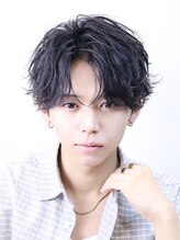 フレイバ 吉祥寺(FLAVA) シャドウパーマ フェザーパーマ センターパート