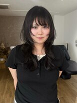 エトワ 中央店(etoi)&nbsp;大分ハッシュカット胸上鎖骨下ミディアムレイヤースタイルかるめ