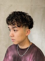 ブランコ 青山(BLANCO)&nbsp;メンズツイストスパイラルシャドウパーマフェード