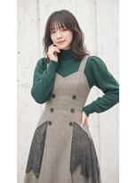 コートフィールエー(CO_T feel.a)&nbsp;好印象ミディアム＊ショコラブラウン×毛先カール　【仙台本町】