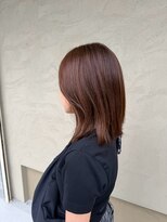 ラポール 蟹江(RAPPORT)&nbsp;【髪質改善】うる艶カラーが映えるストレートボブ