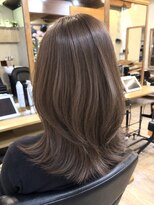 マスカリ(muscali)&nbsp;星華,ミディアムヘア,ハッシュカット,グレージュ8