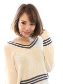 おとな女性に大人気ひし形ワンカールボブ