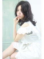 ソア 武蔵小杉(SOAR) ひし形小顔耳かけ大人かわいいくせ毛風グラマラスふわミディ