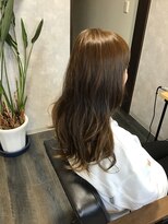 ヘアルーム ナップタイム(hair room nap time) 明るめグレージュカラー