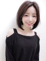 アール ヘアー デザイン(r hair design) 【r hair design】大人フェミニンボブ