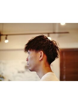 《実力派メンズ専用サロン》再現性の高いスタイルが驚きのプライス♪【メンズカット＋パーマ￥8000～】