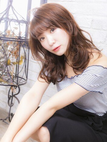 カット×リタッチ（根元）カラー￥5500所沢/所沢店リタッチカラー