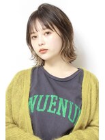 アミュレ(Amule)&nbsp;大人かわいいミニウルフボブインナーカラーくびれヘア