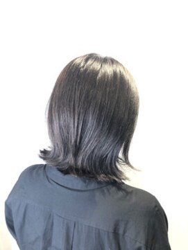 ナフィ バイ エイム 町田店(Nafie by eim) 寒色で白髪もカバー/ブルーブラック/ブルージュ/白髪ぼかし/小顔
