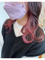 シャトン(chaton) インナーカラー☆PINK