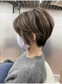 立体ショート_ヌナボブ チャンモリ ボブルフ
