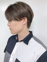 【morio原宿】メンズショート　ハイライトカラー