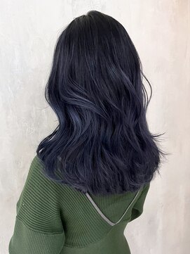 アイティーバイアルバム 八王子店(IT by ALBUM) ブルーブラック_フルバングレッドブラウン_ba444681