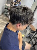波巻きパーマ/メンズパーマ/メンズカット/スパイラルパーマ