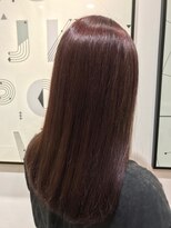 ヘアブランコブランコ 横浜(hair blanco_blanco)&nbsp;似合わせカット/くびれヘア/デザインカラー/艶ボルドー[横浜駅]