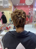 ハナココ 水戸店(hana Coco)&nbsp;お祭りヘアアレンジ