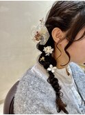 サイド編み下ろし