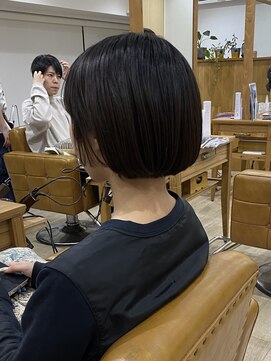 メアリー バイ メリー(marry by merry) 【立町メアリーバイメリー】☆襟足ギリギリ×ミニボブ☆