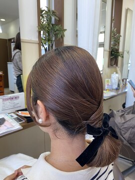 コアフィールフィス(COIFFURE fils) 新規お得クーポンあり【見附　今町】お呼ばれヘアスタイル