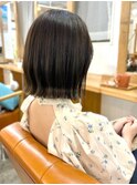 【Liko 池袋東口店】切りっぱなしボブ ミニボブ アッシュ