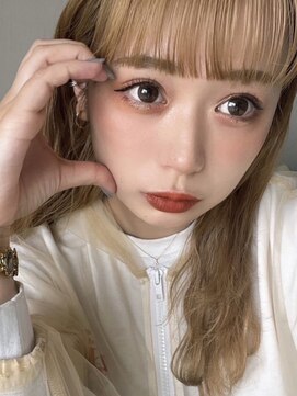 ロンドヴァリー 渋谷店(Lond vallee) ハイトーンのレイヤーはワンカールが可愛い