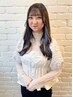 【小柳指名 結んでも可愛い韓国風♪】前髪＆顔周りカット+透明感艶カラー+TR
