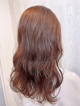 テーラヘアー 板橋店(TELA HAIR) 作り過ぎないエアリーウェーブ×ピンクブラウン♪【板橋】