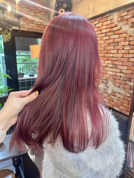 アンリ(Henri) 【かしむら】ブリーチ/ブリーチカラー/ケアブリーチ/暖色カラー